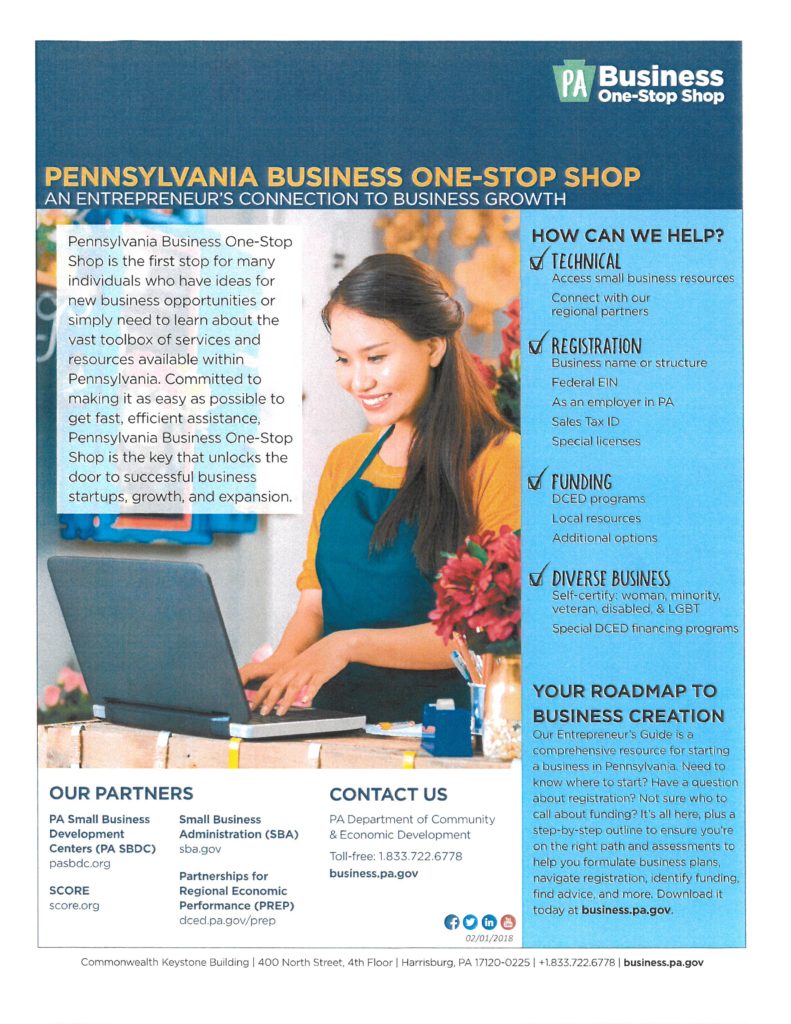 Pennsylvania Business One-Stop Shop